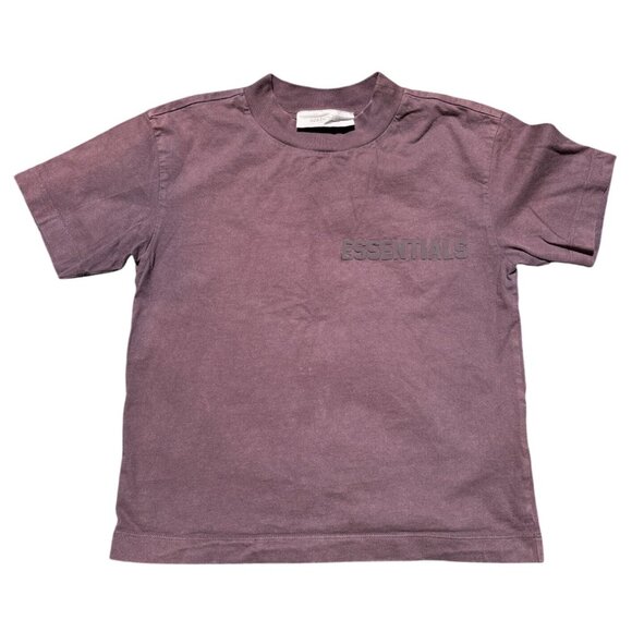 Fear Of God Essentials Mauve T-Shirt Short Sleeve Crewneck Casual Wear - Picture 1 of 5